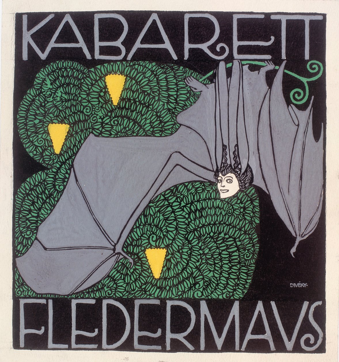 Kabaré Fledermaus alkotó: Josef Diveky