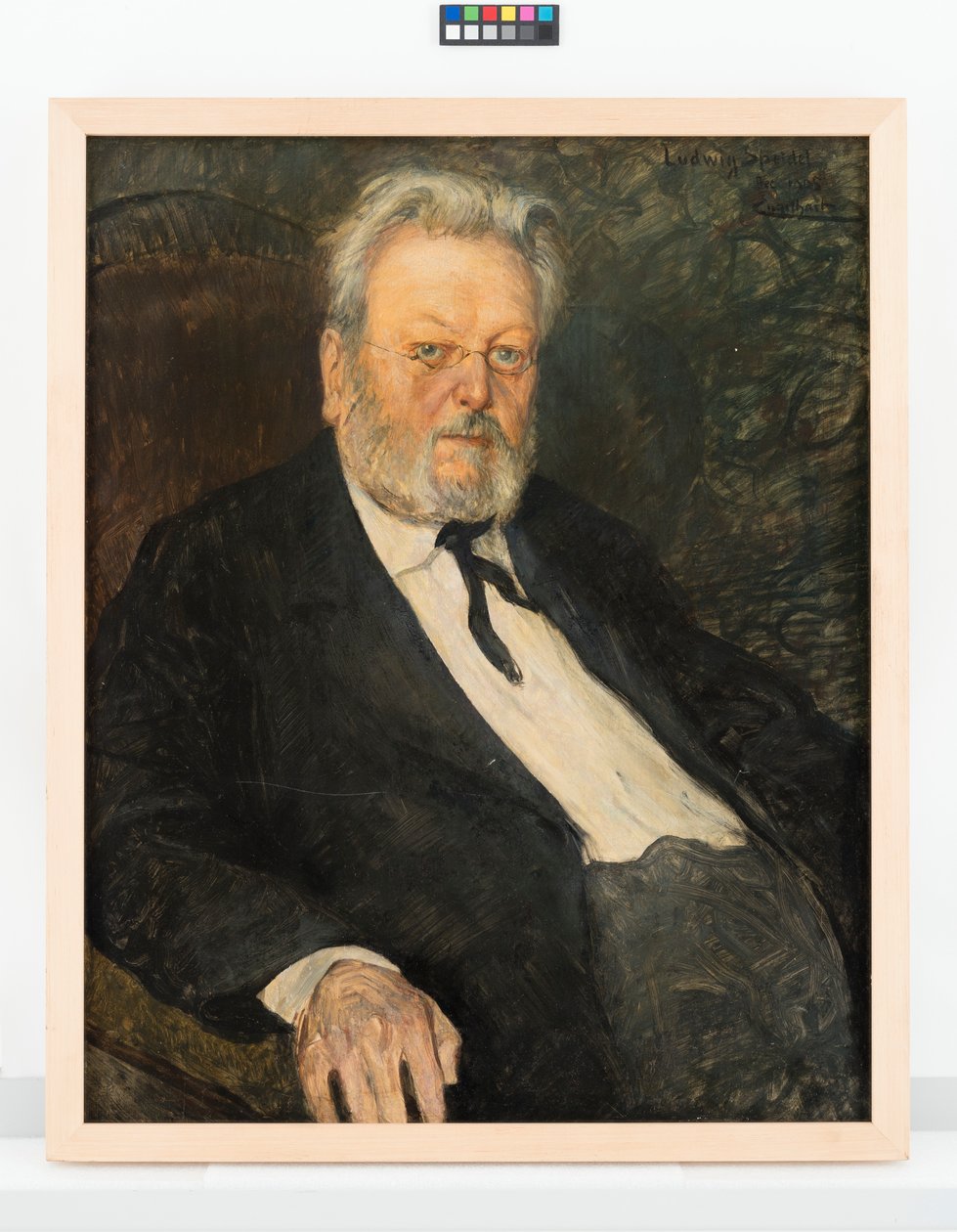Ludwig Speidel alkotó: Josef Engelhart