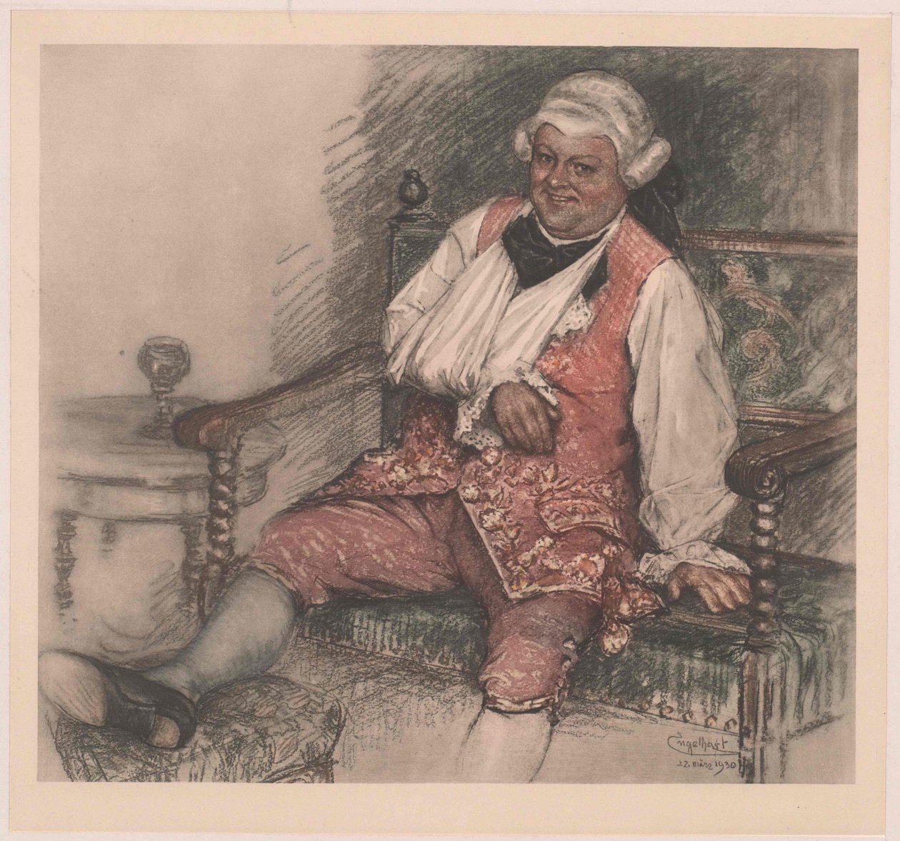 Richard Mayr alkotó: Josef Engelhart