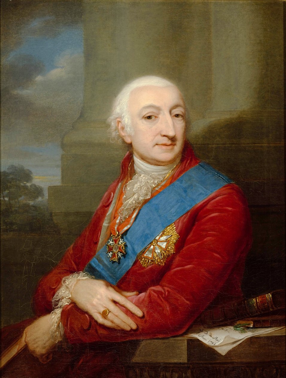 Lengyel: Stanisław Małachowski portréja alkotó: Josef Grassi