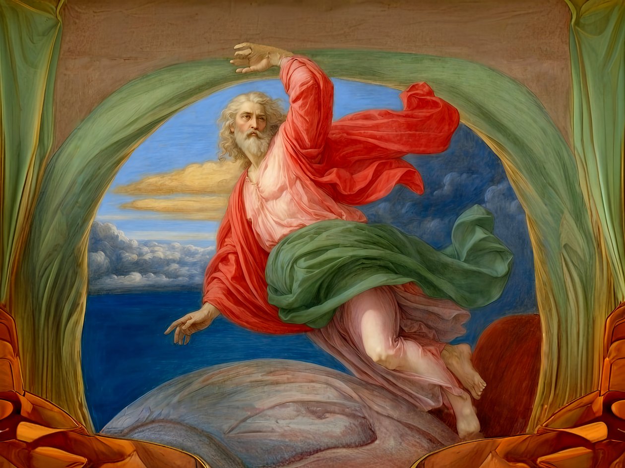 A1_Genesis_02- Az ég megteremtése alkotó: Josef Johann Michel