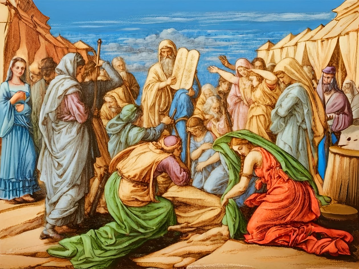 A2_Exodus_14_Tízparancsolat 2 alkotó: Josef Johann Michel