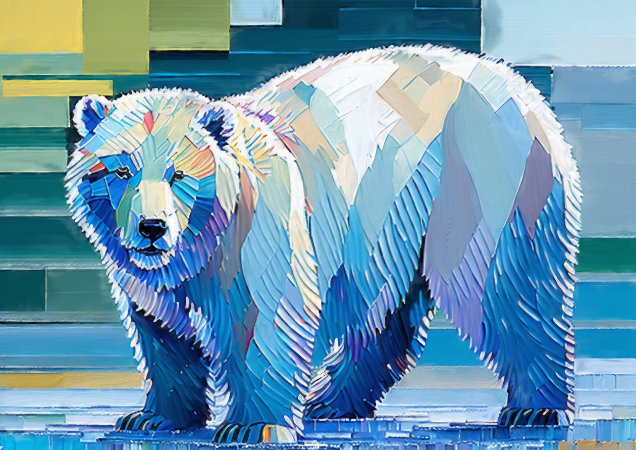 Állatok: Icebear 1 alkotó: Josef Johann Michel