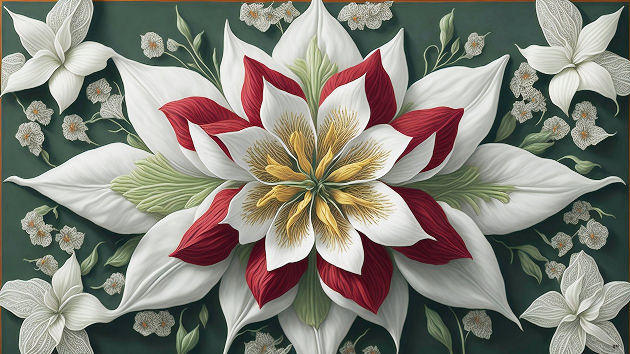 mandala: Amarillisz elemek_01 alkotó: Josef Johann Michel