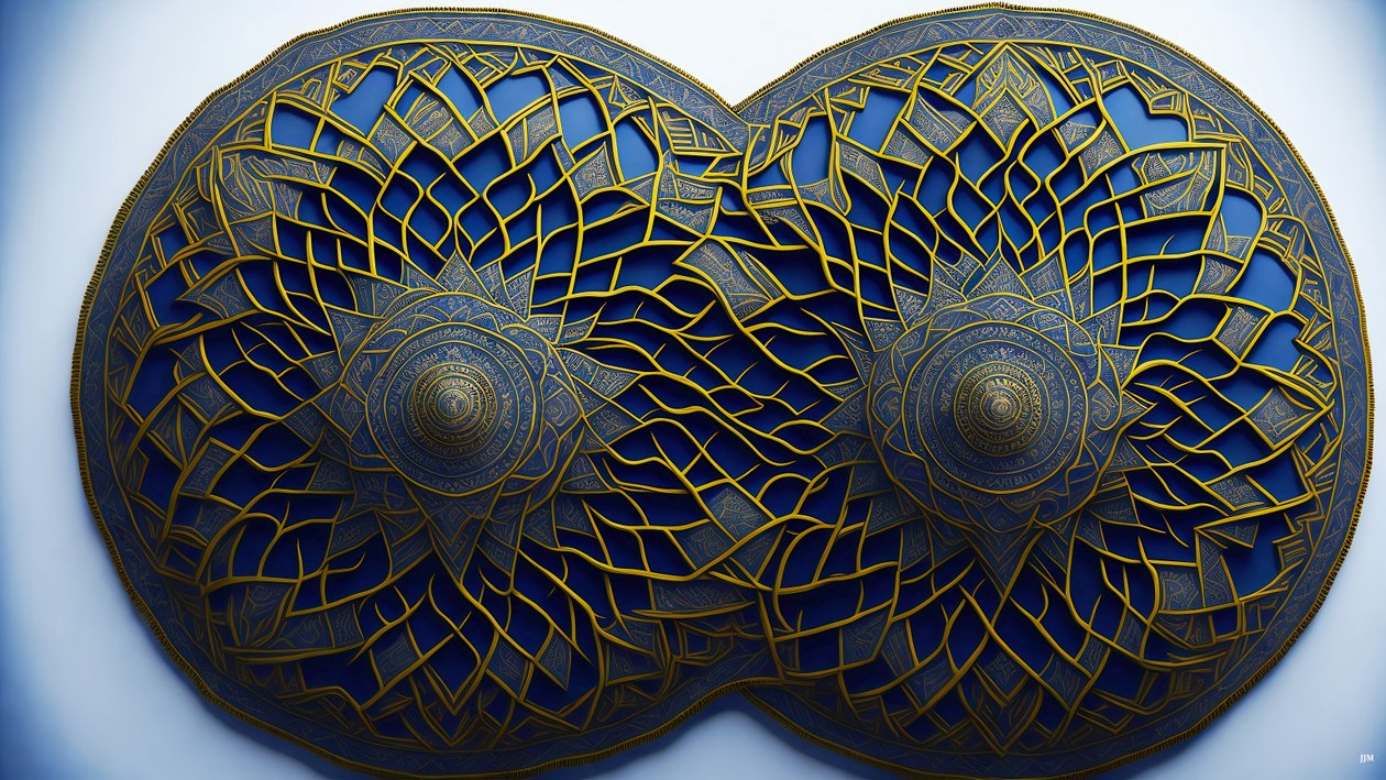 mandala: egyiptomi elemek_02 alkotó: Josef Johann Michel
