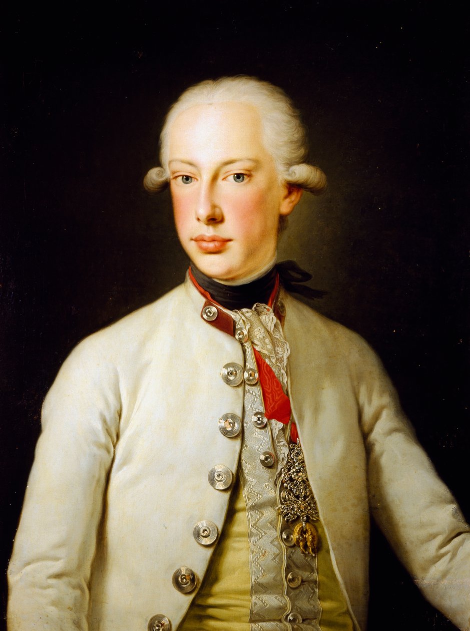 Ausztria-Tescheni Károly portréja (Firenze alkotó: Josef Kreutzinger
