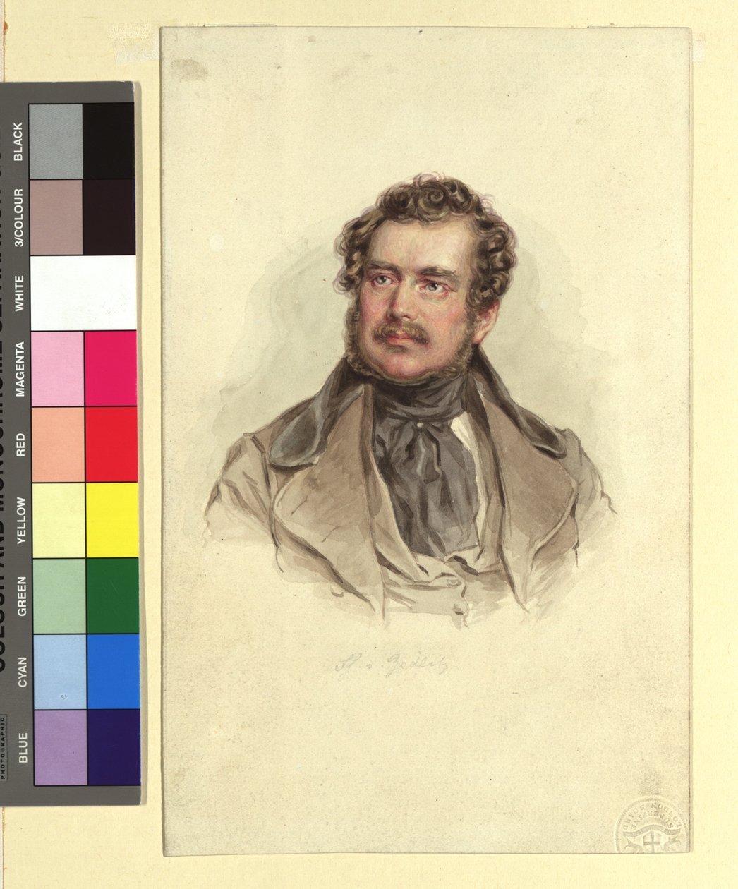 Christin Freiherr von Zedlitz alkotó: Josef Kriehuber
