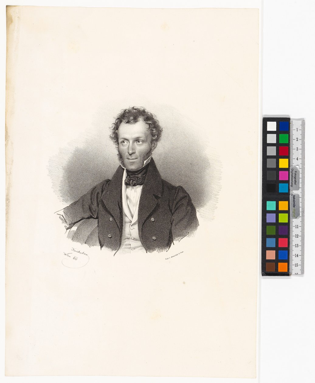 Dr. Josef Berres (?) alkotó: Josef Kriehuber