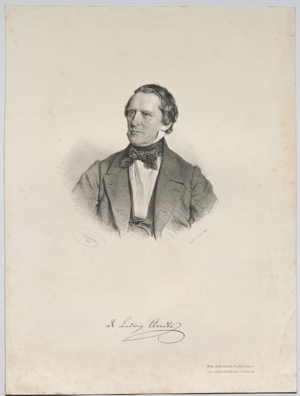 Dr. Ludwig Arndt alkotó: Josef Kriehuber
