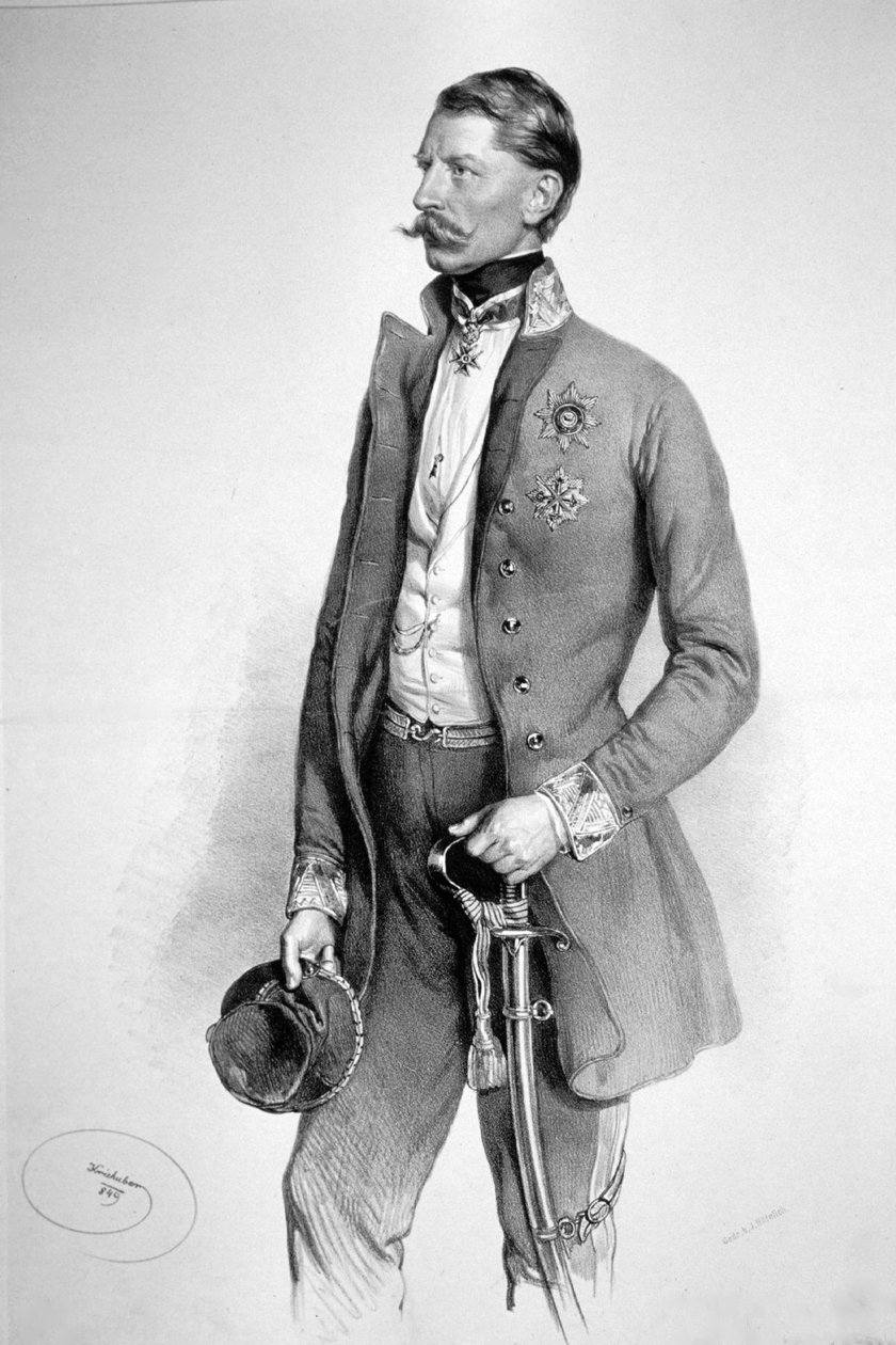 Franz Cordon Litho alkotó: Josef Kriehuber
