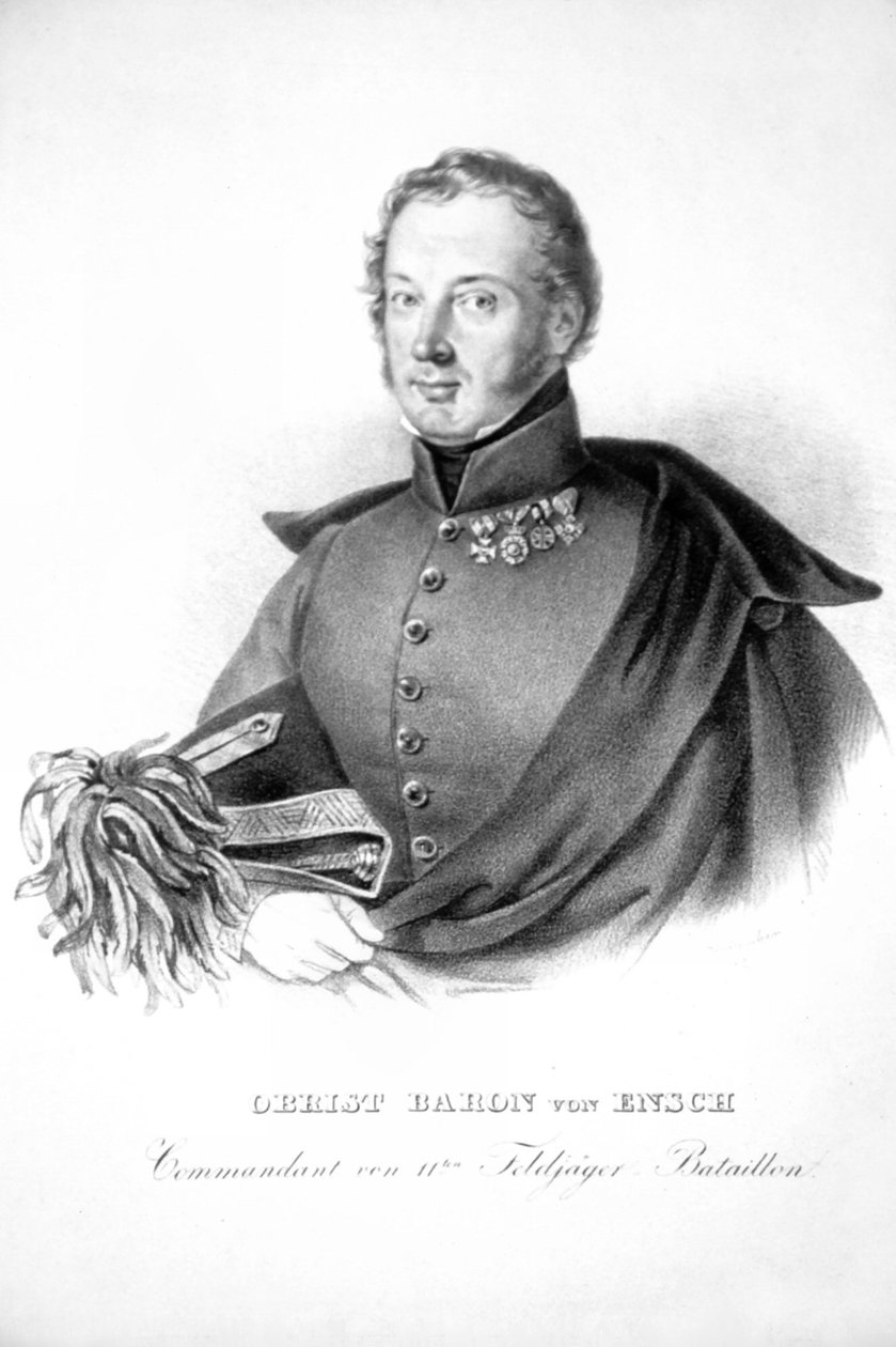 Franz Ensch Litho alkotó: Josef Kriehuber