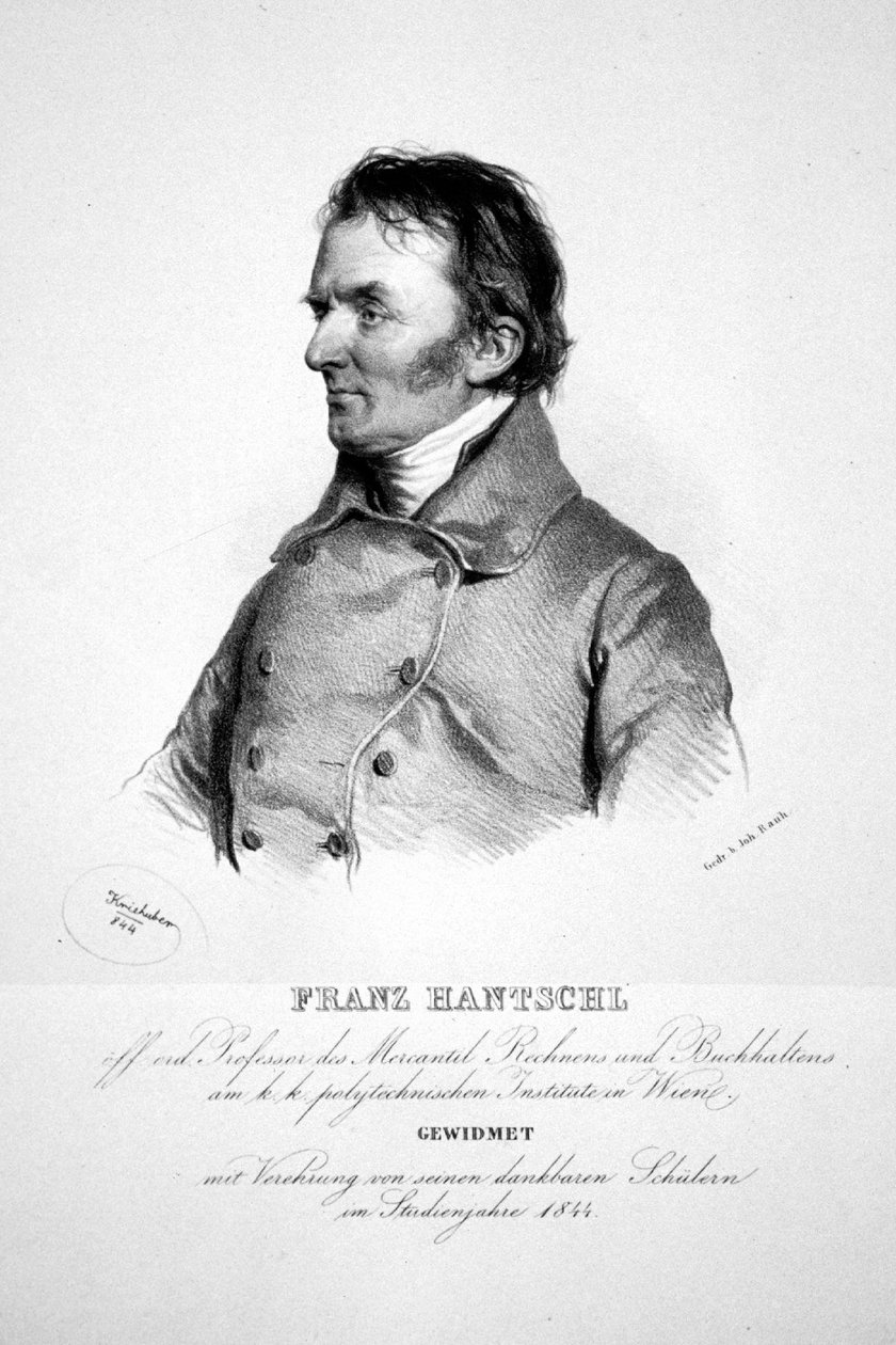 Franz Hantschl alkotó: Josef Kriehuber