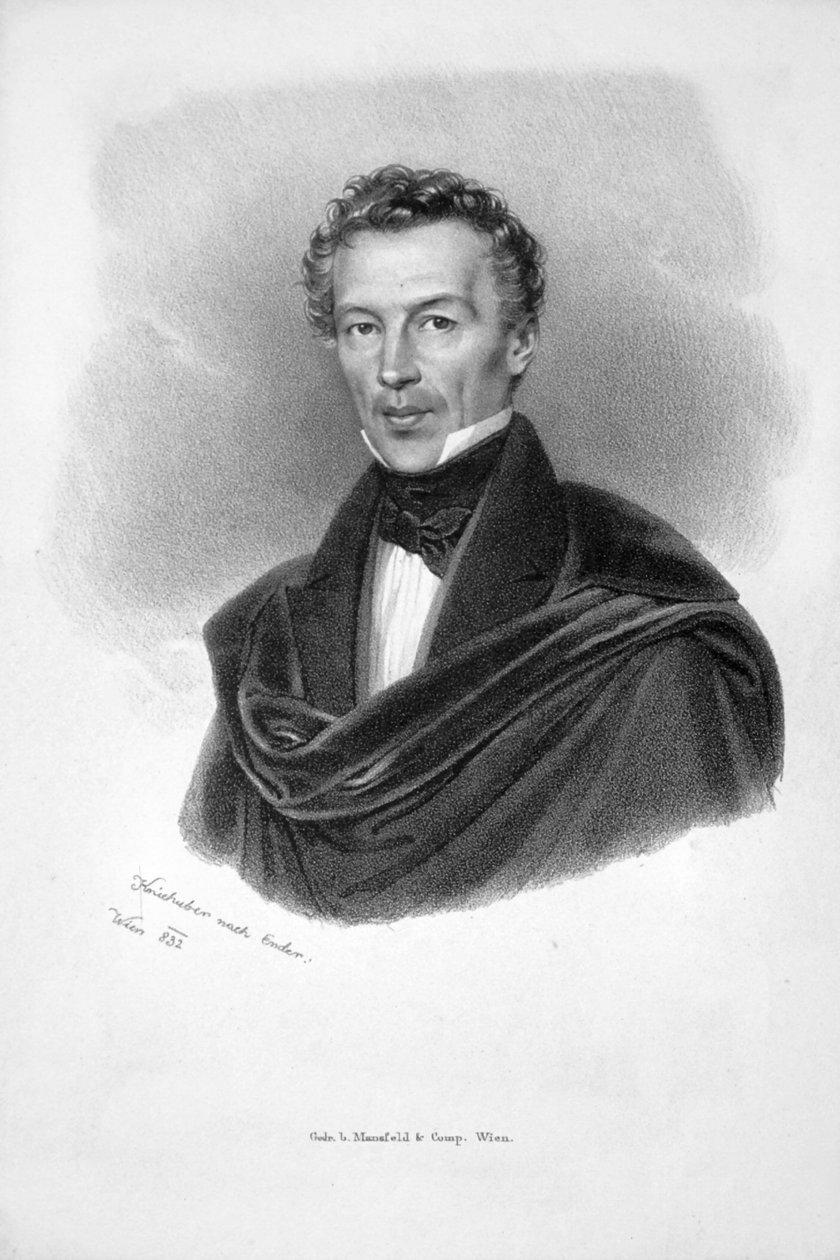 Franz Krieg Litho alkotó: Josef Kriehuber