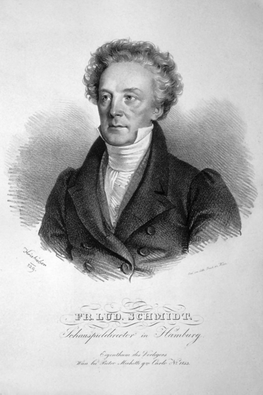 Franz Ludwig Schmidt Litho alkotó: Josef Kriehuber