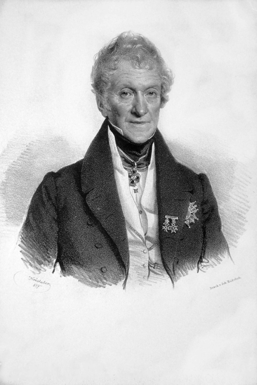 Franz Xaver Ottenfels-Gschwind Litho alkotó: Josef Kriehuber