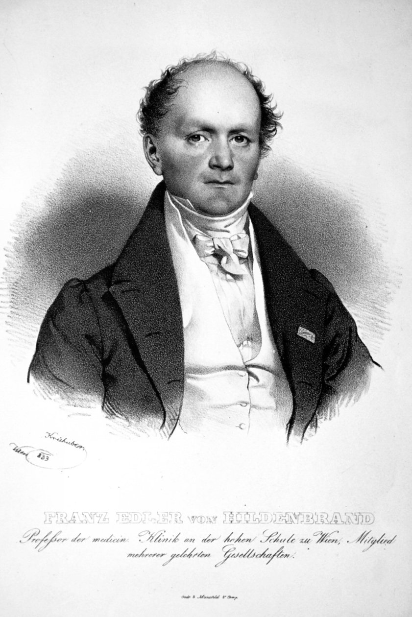 Franz von Hildenbrand Litho alkotó: Josef Kriehuber
