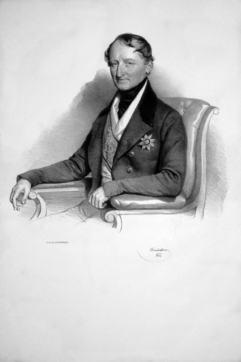 Friedrich Graf Wilczek Litho alkotó: Josef Kriehuber