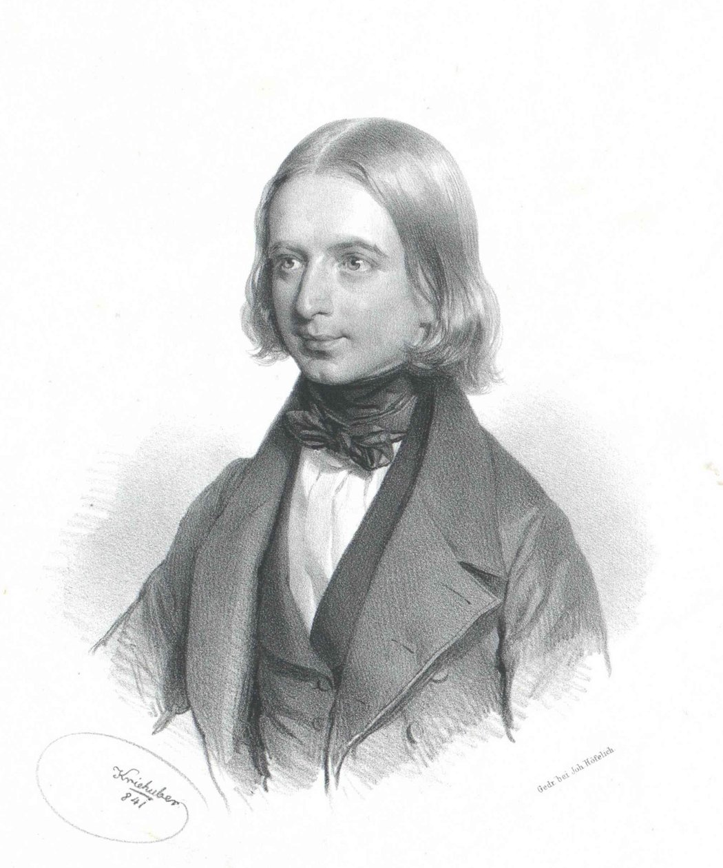 Giulio Regondi alkotó: Josef Kriehuber