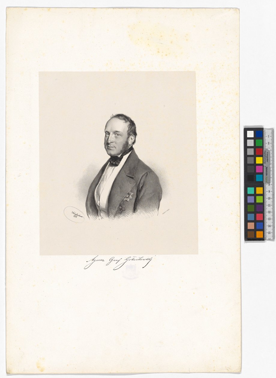 Agenor Goluchowski gróf alkotó: Josef Kriehuber