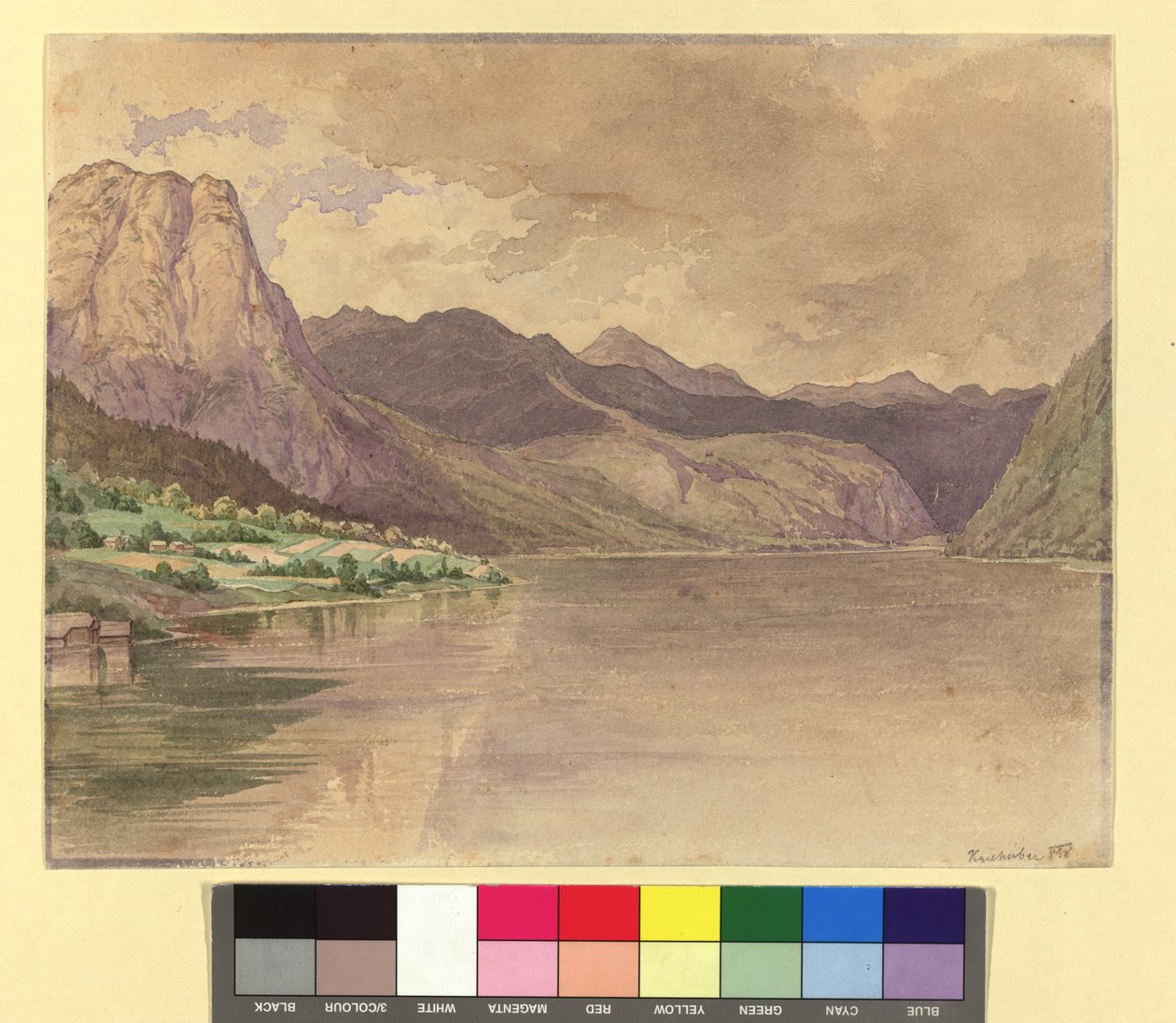 Grundlsee alkotó: Josef Kriehuber