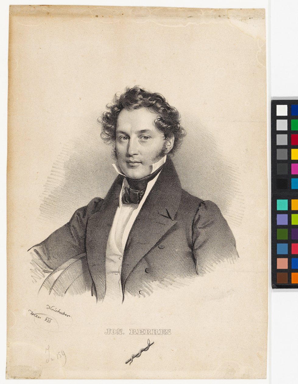 Josef Berres alkotó: Josef Kriehuber
