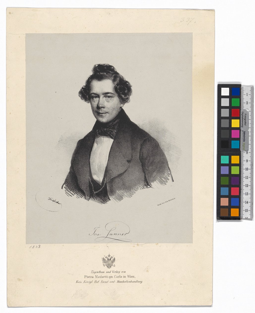 Josef Lanner alkotó: Josef Kriehuber