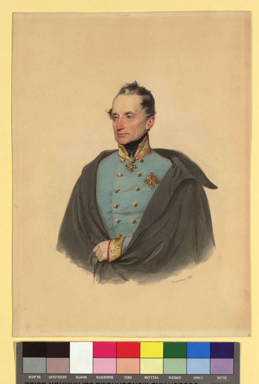 Josef Ritter von Lebzelten (1783-1836) alkotó: Josef Kriehuber