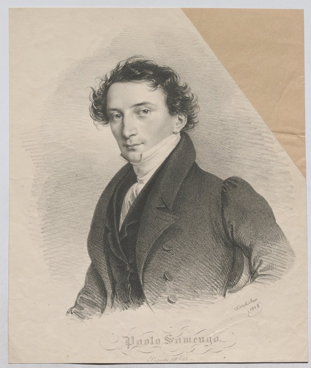 Paolo Samengo alkotó: Josef Kriehuber