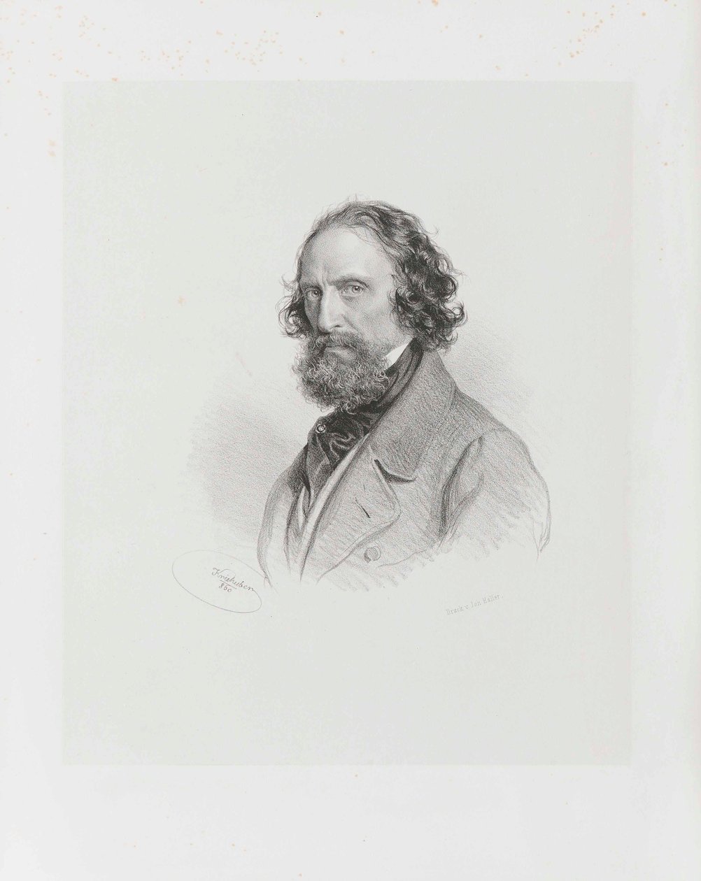 Önarckép, 1860. alkotó: Josef Kriehuber