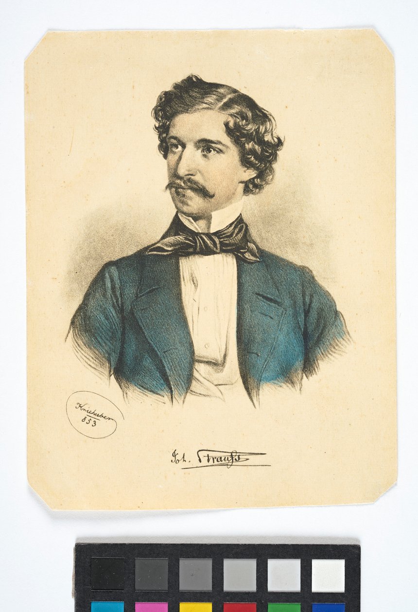 tárgy: „Joh. Strauß” alkotó: Josef Kriehuber