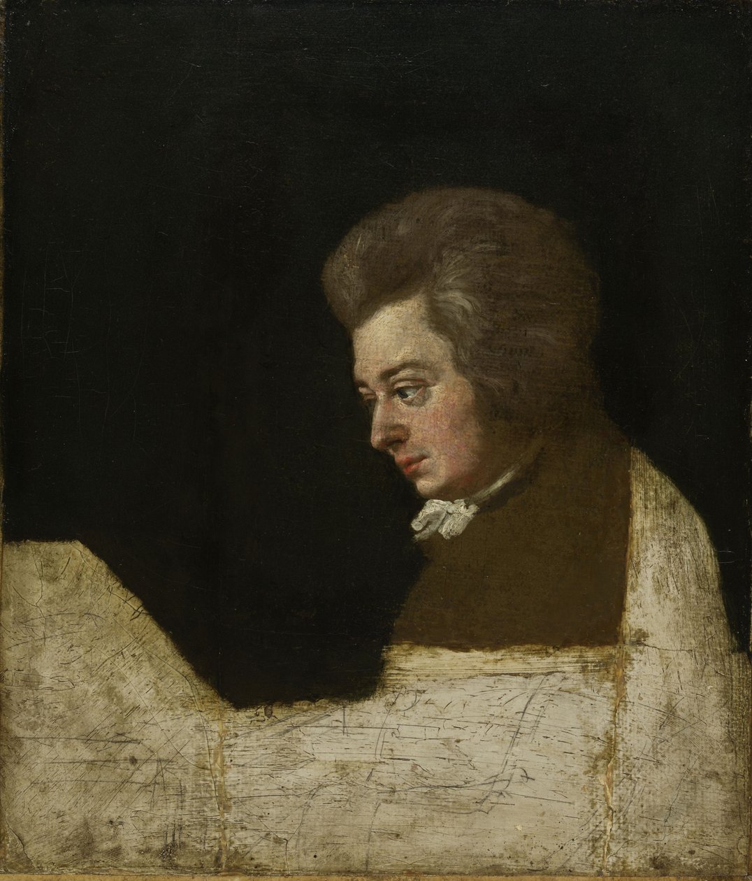 Wolfgang Amadeus Mozart 1756-1791, 1789 alkotó: Josef Lange