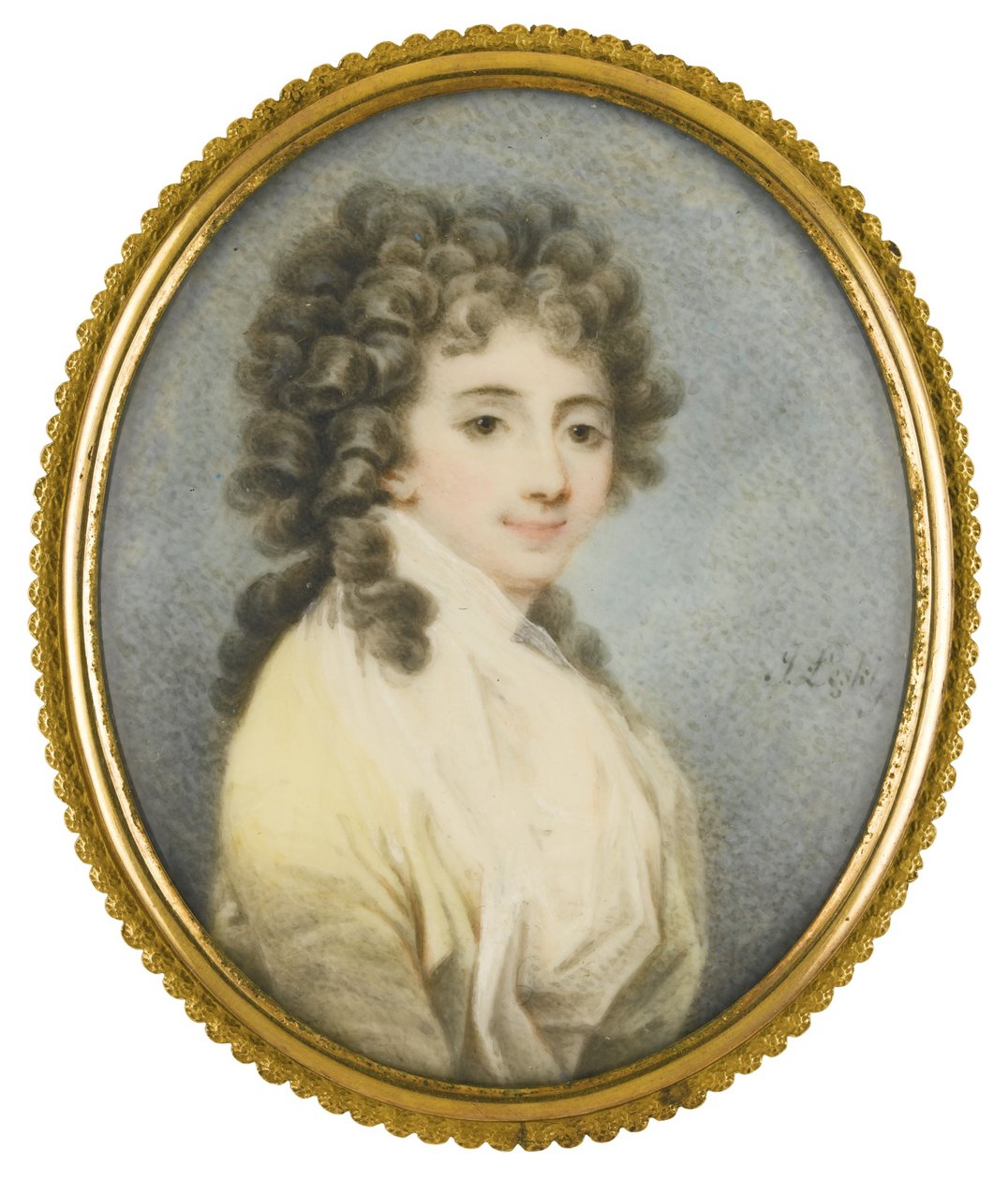 Zofia Potocka-Witt grófnő portréja 1760-1822, XVIII. század második fele alkotó: Josef Leski