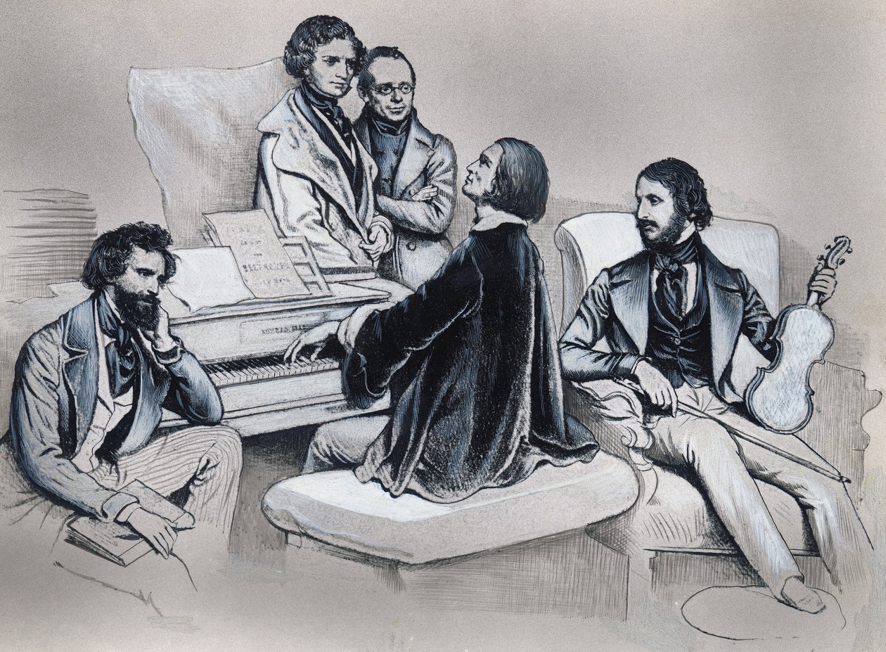 Rajz Josef Kriehuber (1800-1876) litográfiája után alkotó: Josef Nikolaus Kriehuber