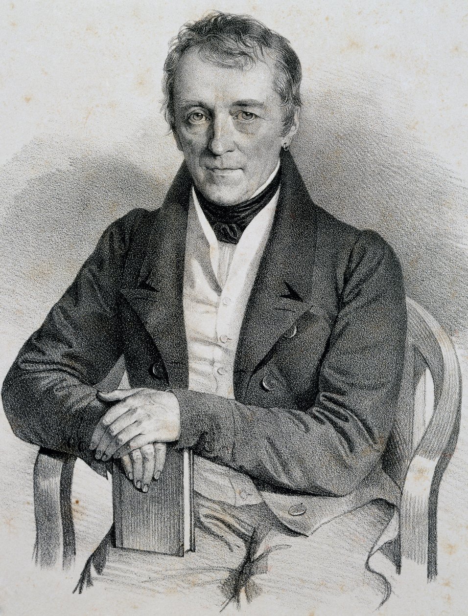 Georg Friedrich Treitschke portréja (Augsburg alkotó: Josef Nikolaus Kriehuber