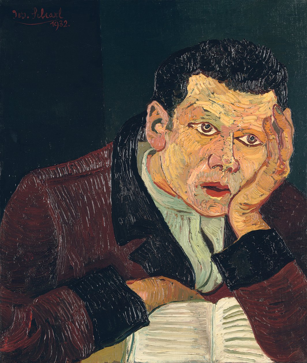 A betűk embere (Oskar Maria Graf) alkotó: Josef Scharl