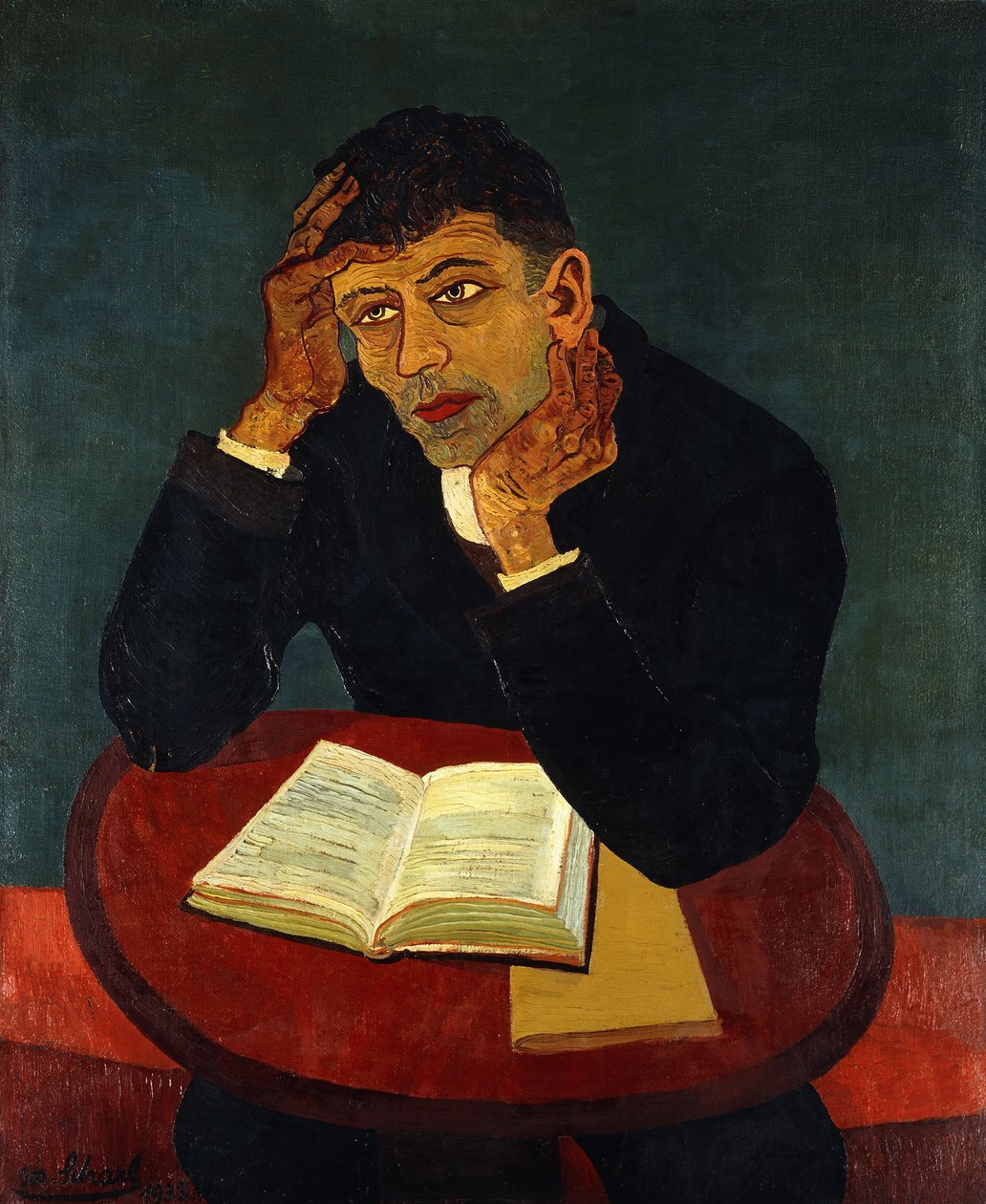 Olvasó ember alkotó: Josef Scharl
