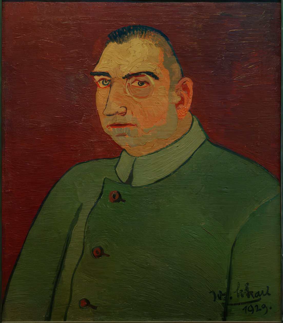 A monokli alkotó: Josef Scharl