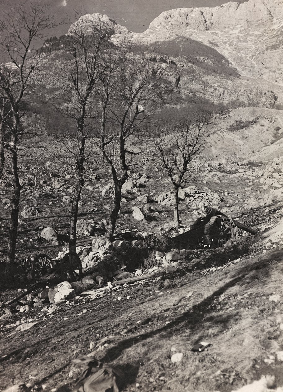 Album "Az én világháborúm – emlékek a délnyugati frontról Karintiában, Olaszországban, Trentino-Alto Adige" 1915.03.31.-1918.12.11 - Josef Zohle Bécs": háborús övezet (f/w fotó) alkotó: Josef Zohles