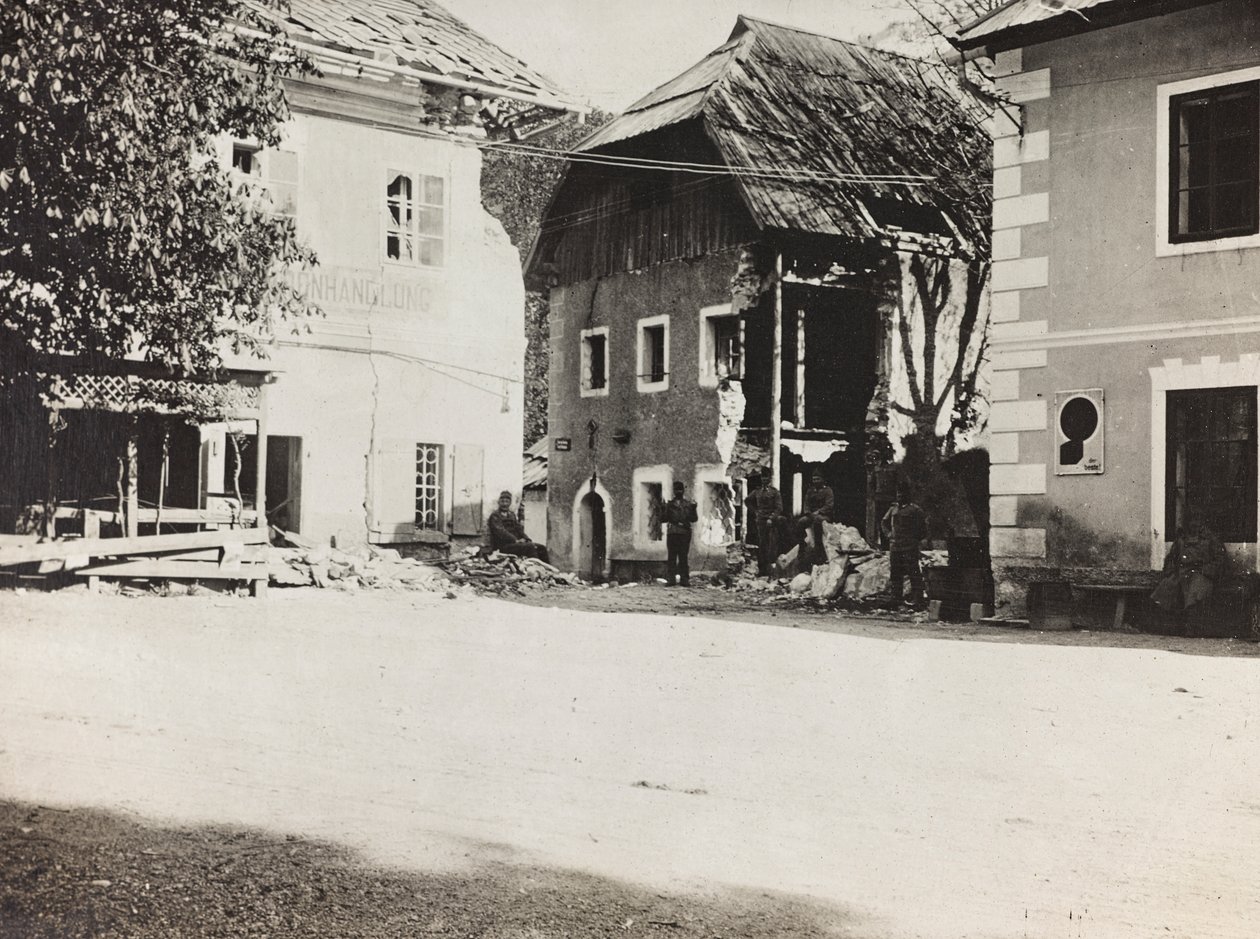 Album "Meine weltkriegs - Erinnerungen South-West Front (Karintia, Olaszország, Dél-Tirol) (Az én világháborúm - emlékek a délnyugati frontról Karintiában, Olaszországban, Trentino-Alto Adige) 1915.03.31.-12.11. 1918 – Josef Zohles Wien: négyzet törmelékke alkotó: Josef Zohles