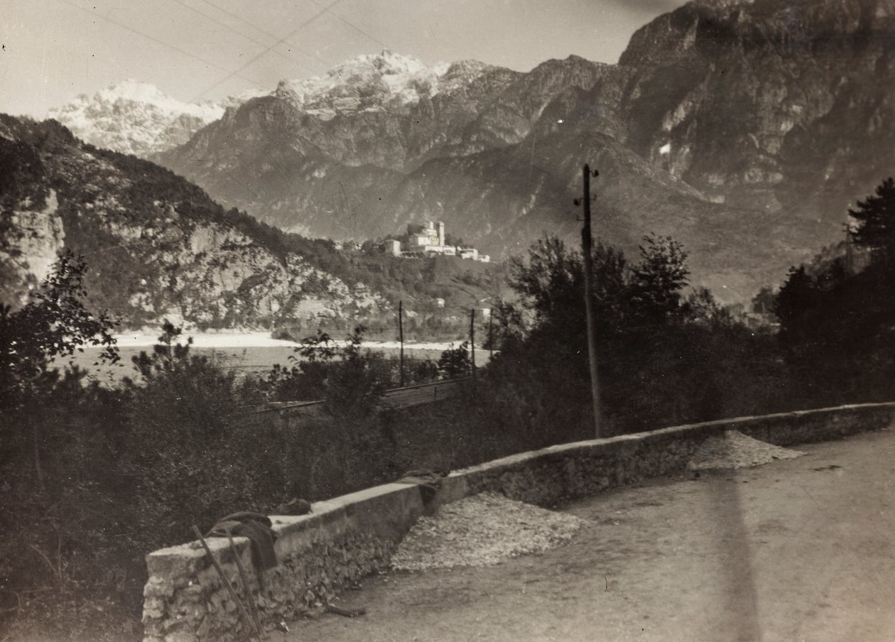 Album "Az én világháborúm – emlékek a délnyugati frontról Karintiában, Olaszországban, Trentino-Alto Adige" 1915.03.31.-1918.12.11 - Josef Zohle Bécs": háborús övezet (f/w fotó) alkotó: Josef Zohles