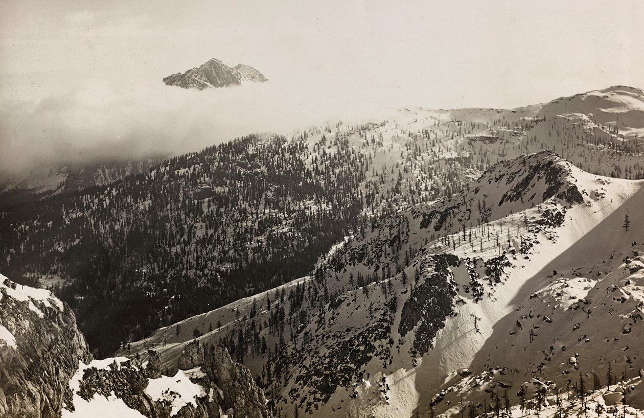 Album "Meine weltkriegs - Erinnerungen South-West Front (Karintia, Olaszország, Dél-Tirol) (Az én világháborúm - emlékek a délnyugati frontról Karintiában, Olaszországban, Trentino-Alto Adige) 1915.03.31.-12.11. 1918 - Josef Zohles Wien ": kilátás az Alpok alkotó: Josef Zohles