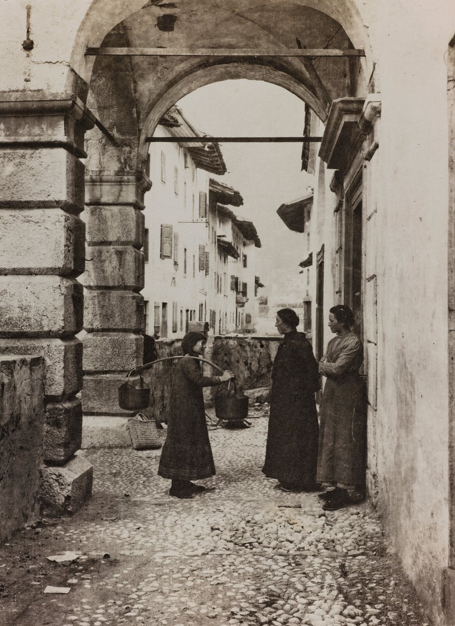 Album "Az én világháborúm – emlékek a délnyugati frontról Karintiában, Olaszországban, Trentino-Alto Adige" 1915.03.31-1918.12.11 - Josef Zohles Bécs": Tonia képe (f/w fotó) alkotó: Josef Zohles