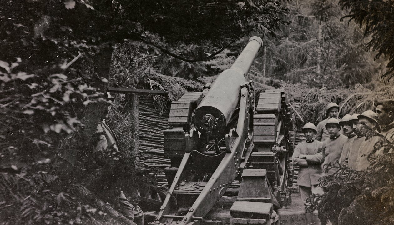 Album "My World War – emlékek a délnyugati frontról Karintiában, Olaszországban, Trentino-Alto Adige" 1915.03.31.-1918.12.11. - Josef Zohles Wien ": katonák fegyverrel (f/w fotó alkotó: Josef Zohles