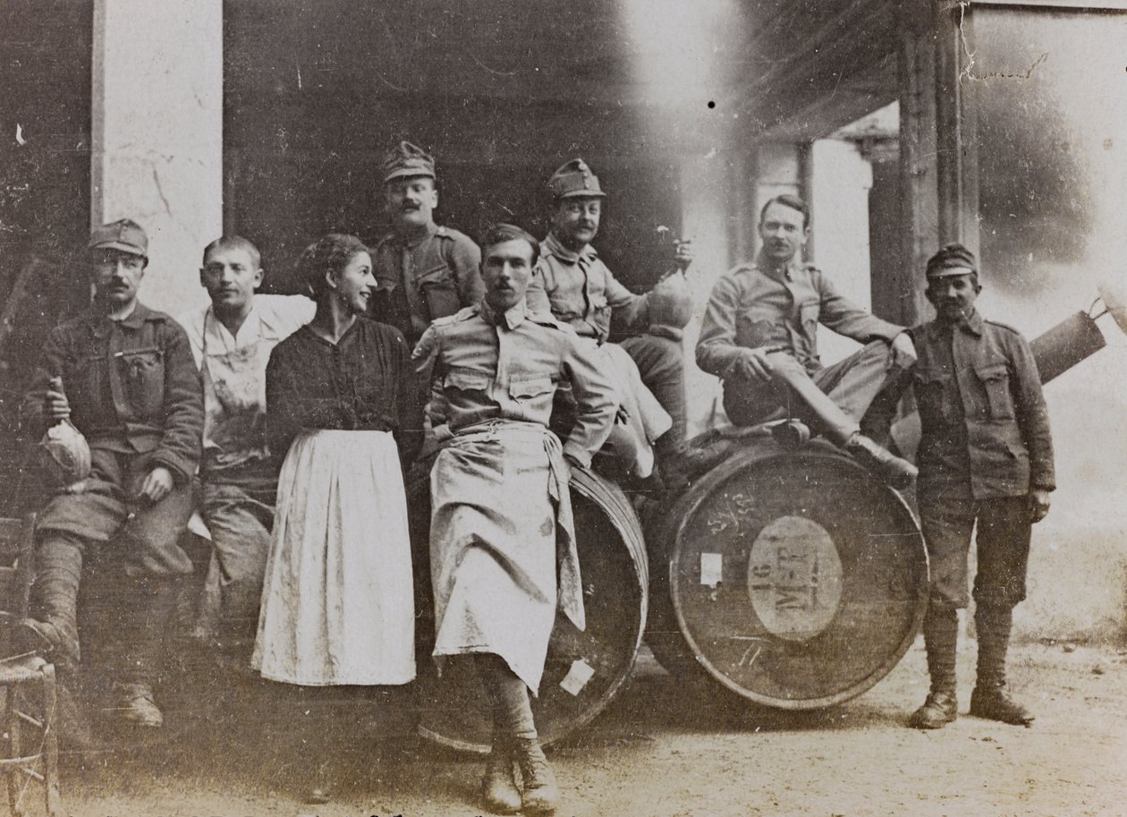 Album "Az én világháborúm – emlékek a délnyugati frontról Karintiában, Olaszországban, Trentino-Alto Adige" 1915.03.31-1918.12.11 - Josef Zohles Bécs ": csoportos portré alkotó: Josef Zohles