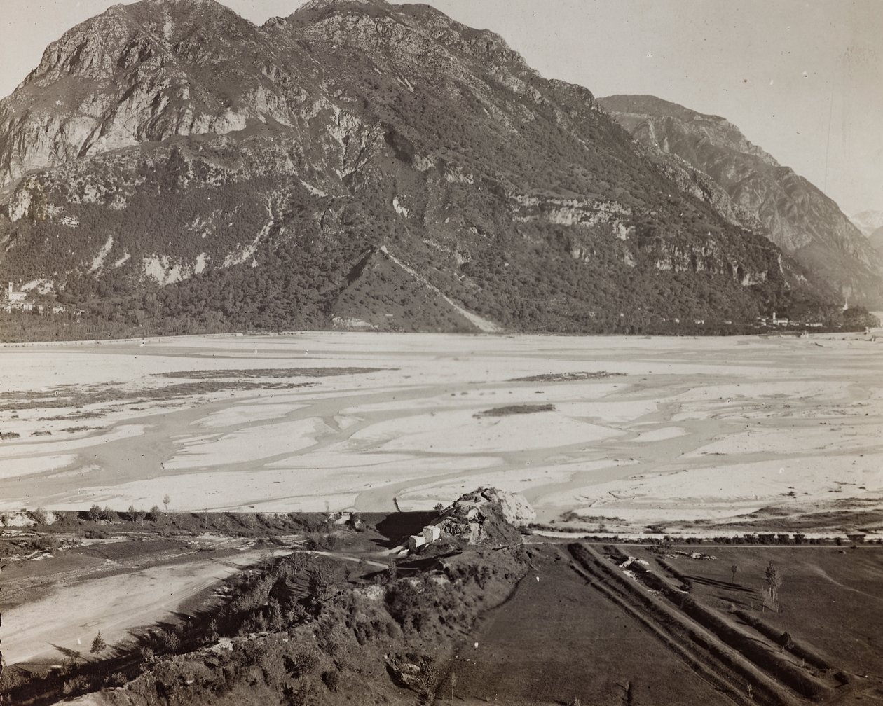 Album "Az én világháborúm - emlékek a délnyugati frontról Karintiában, Olaszországban, Trentino-Alto Adige" 1915.03.31.-1918.12.11. - Josef Zohle Bécsje ": a Tagliamento (f/w fotó) alkotó: Josef Zohles
