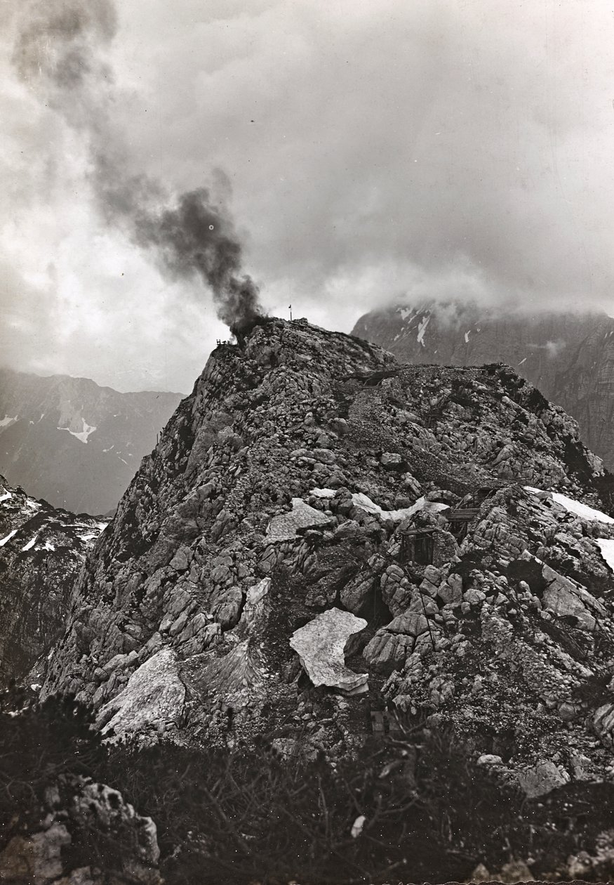 Album "Az én világháborúm – emlékek a délnyugati frontról Karintiában, Olaszországban, Trentino-Alto Adige" 1915.03.31.-1918.12.11 - Josef Zohle Bécs": háborús övezet (f/w fotó) alkotó: Josef Zohles