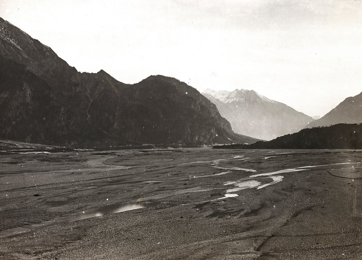 Album "Az én világháborúm – emlékek a délnyugati frontról Karintiában, Olaszországban, Trentino-Alto Adige" 1915.03.31.-1918.12.11. - Josef Zohle Bécsje": a Tagliamento folyó Mo-n alkotó: Josef Zohles