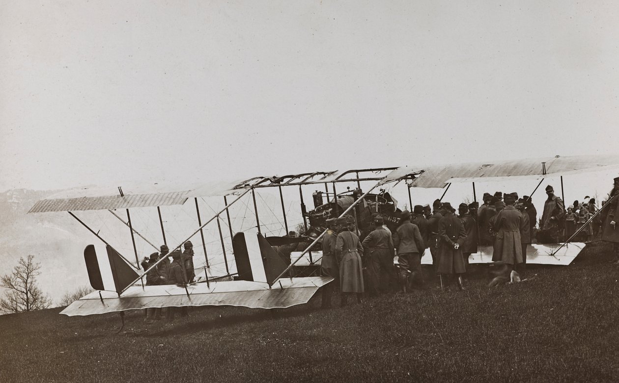 Album "Az én világháborúm – emlékek a délnyugati frontról Karintiában, Olaszországban, Trentino-Alto Adige" 1915.03.31-1918.12.11 - Josef Zohles Wien ": Osztrák katonák és repülő alkotó: Josef Zohles