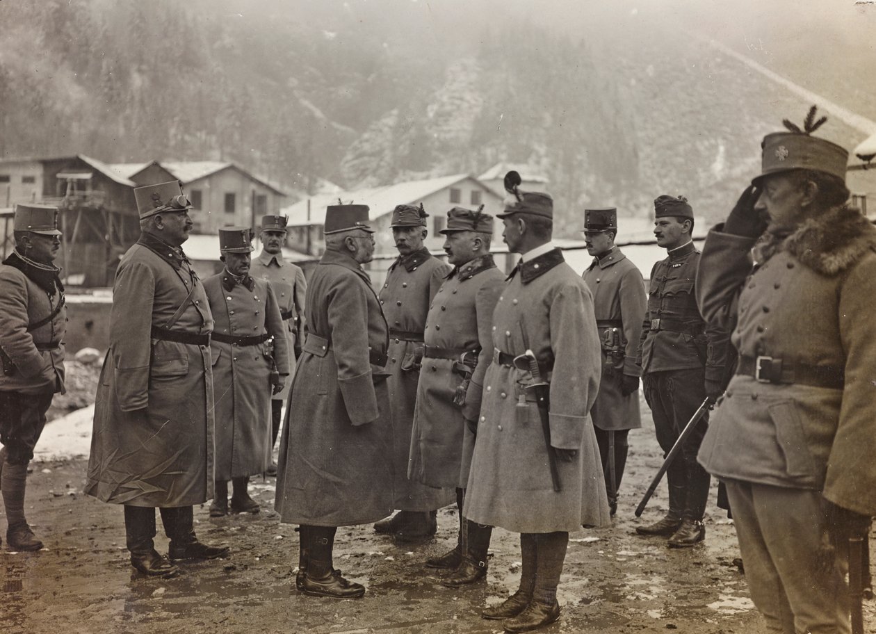 Album "Az én világháborúm – emlékek a délnyugati frontról Karintiában, Olaszországban, Trentino-Alto Adige" 1915.03.31-1918.12.11 - Josef Zohle Bécsje ": a főherceg Frigyes alkotó: Josef Zohles
