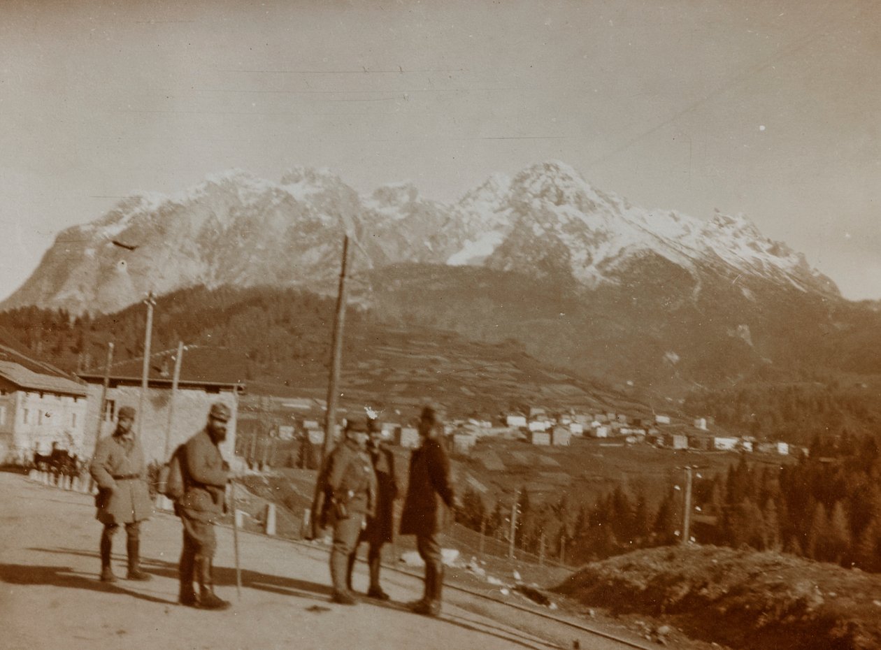 Album "Az én világháborúm – emlékek a délnyugati frontról Karintiában, Olaszországban, Trentino-Alto Adige" 1915.03.31.-1918.12.11. - Josef Zohles Wien ": Osztrák katonák Olaszországban alkotó: Josef Zohles